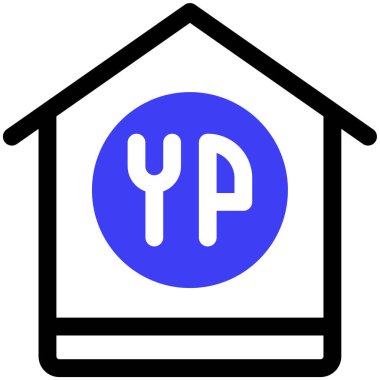 Restoran simgesi vektör illüstrasyonu