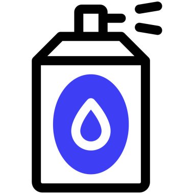 Sprey şişe. Basit tasarım 