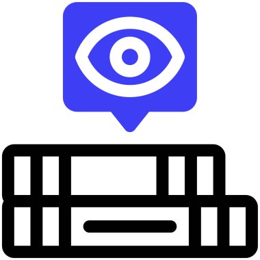 referans simgesi vektör illüstrasyonu