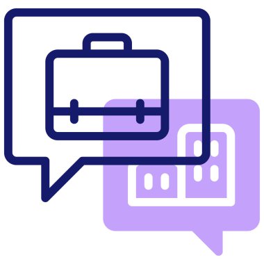 kariyer modern simgesi, vektör illüstrasyonu