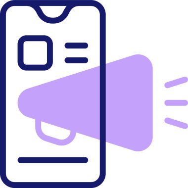 Sosyal medya pazarlaması, vektör illüstrasyonu basit tasarım