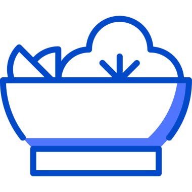 yiyecek ve içecek vektör simgesi