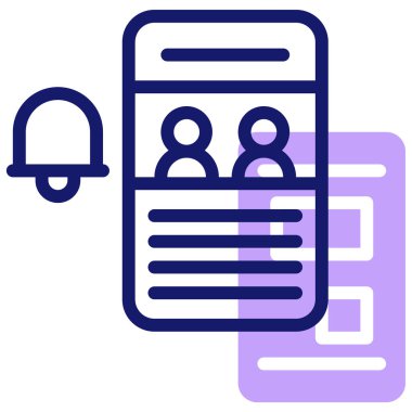 Başvuru. Web simgesi basit illüstrasyon