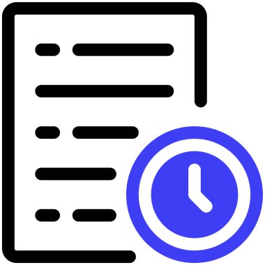  zaman çizgisi web simgesi basit tasarım