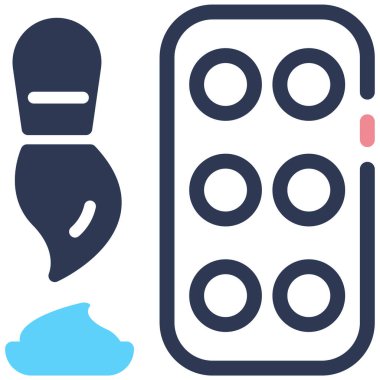 Pallet. Web simgesi basit illüstrasyon