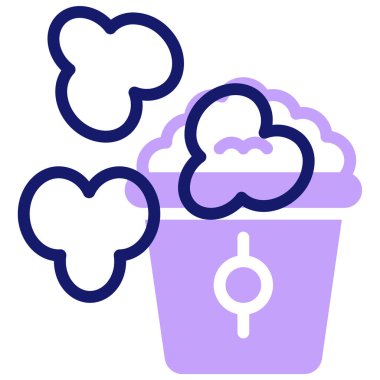 Bulut. Web simgesi basit illüstrasyon