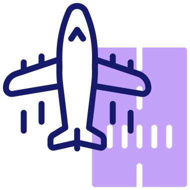 April Web simgesi basit illüstrasyon