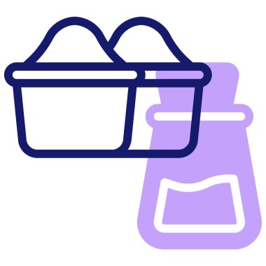 Baharat simgesi, vektör illüstrasyonu 