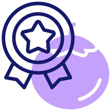 yıldız simgesi, vektör çizimi