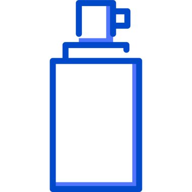 Sprey şişe. Basit tasarım 