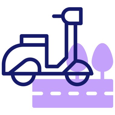 Mobilet. Web simgesi basit illüstrasyon