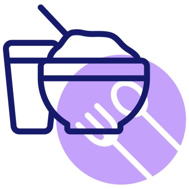 Kahve fincanı. Basit resimleme