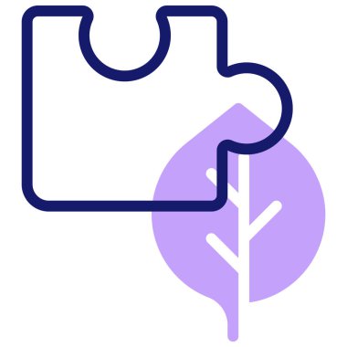 çözüm web simgesi basit illüstrasyon