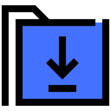 Dizin web simgesi basit illüstrasyon