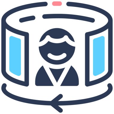 Öğretmen web simgesi basit tasarım