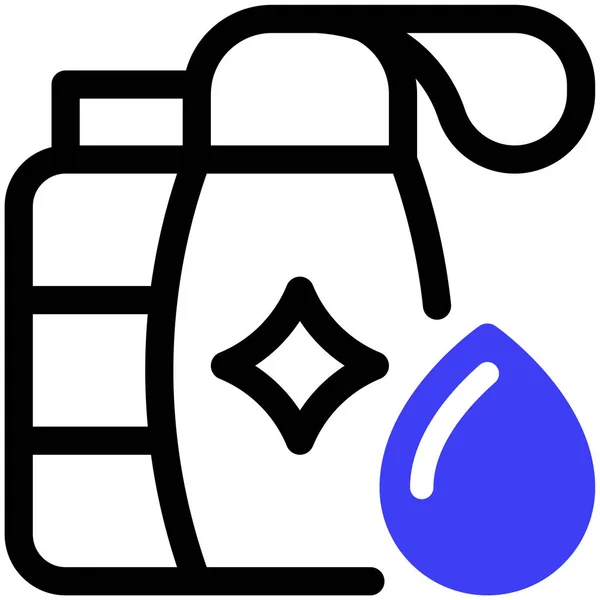 Stainless Bottle Icon Vector Illustration — Stock Vector