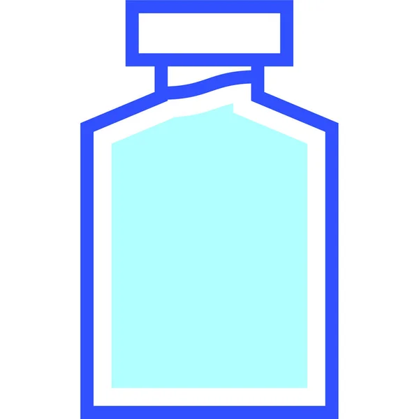 Ilustración Vectorial Icono Botella — Archivo Imágenes Vectoriales