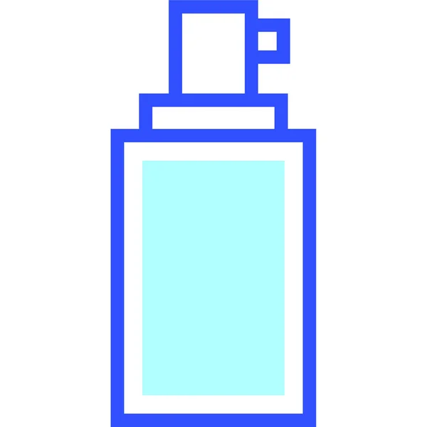 Botella Spray Diseño Simple — Archivo Imágenes Vectoriales