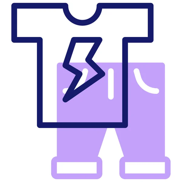 Shirt Web Icon Simple Design — Stock Vector