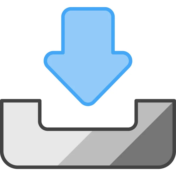 Herunterladen Web Symbol Einfache Illustration — Stockvektor