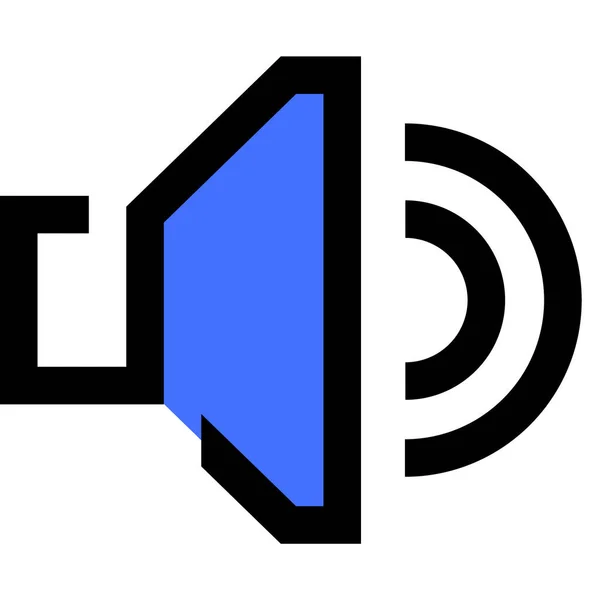 Lautsprecher Symbol Vektor Illustration — Stockvektor