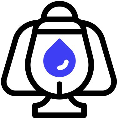 Lamba. Web simgesi basit illüstrasyon