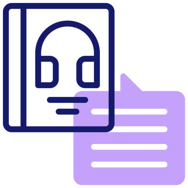 Kitap. Web simgesi basit illüstrasyon