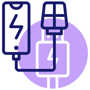 Simge yükleme, vektör çizimi basit tasarım