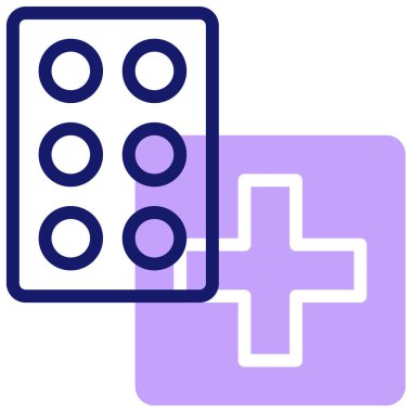 sağlık hizmeti ikonu vektör illüstrasyonu