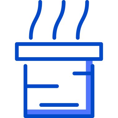 Baca. Web simgesi basit illüstrasyon