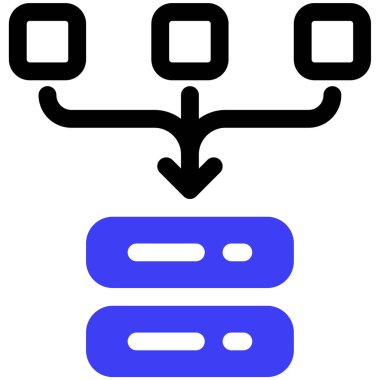 şebeke. Web simgesi basit illüstrasyon