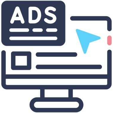 ad web simgesi basit illüstrasyon