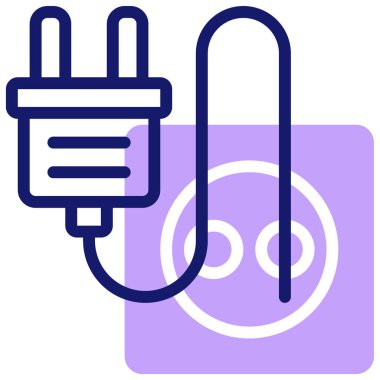 Fiş. Web simgesi basit illüstrasyon 