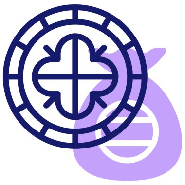 Sikke Simgesi vektör illüstrasyonu