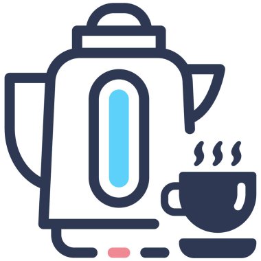 Kahve kupası. Basit tasarım