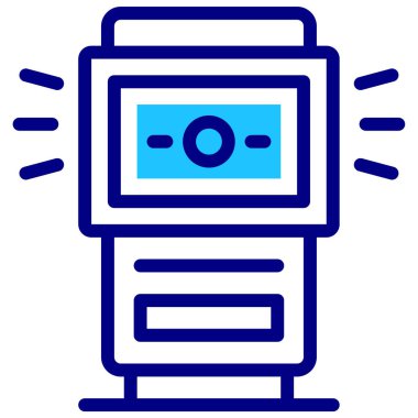 flaş simgesi, vektör illüstrasyonu basit tasarım