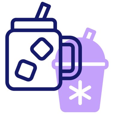 Kahve fincanı. Basit tasarım