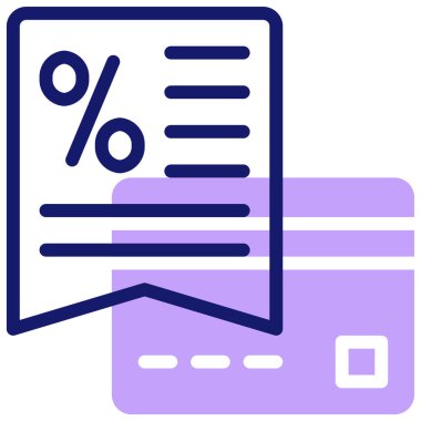 İndirim. Web simgesi basit illüstrasyon 