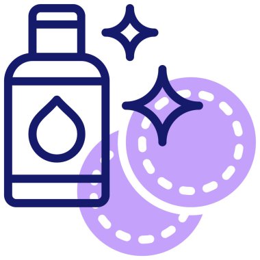 Toner . Web simgesi basit illüstrasyon