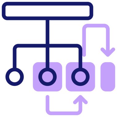 şebeke. Web simgesi basit illüstrasyon