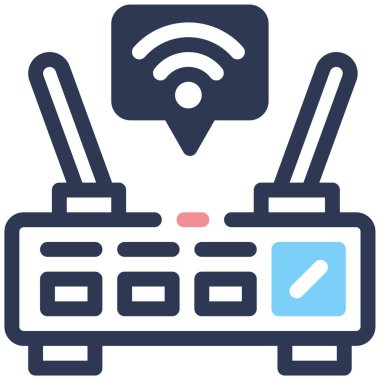 Bağlantının vektör illüstrasyonu modern simge