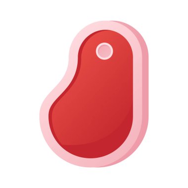 Et Ağı simgesi basit illüstrasyon