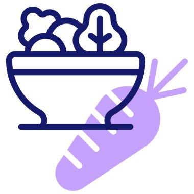 Havan topu. Web simgesi basit illüstrasyon