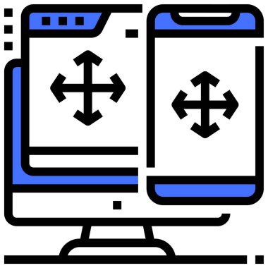 Yanıt simgesi vektör illüstrasyonu