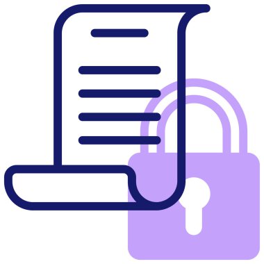 Senaryo. Web simgesi basit illüstrasyon