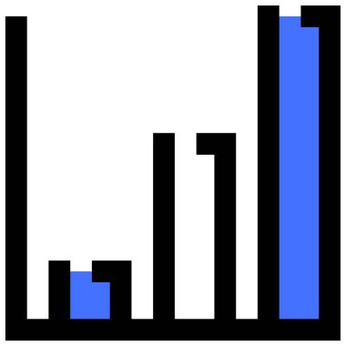 Çizelge. Web simgesi basit illüstrasyon 