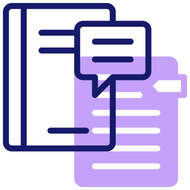 ders kitabı web simgesi basit tasarım