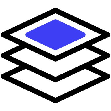 Veri. Web simgesi basit illüstrasyon