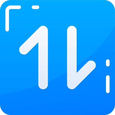 Veri. Web simgesi basit illüstrasyon