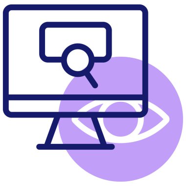 İnternetten alışveriş. Basit resimleme